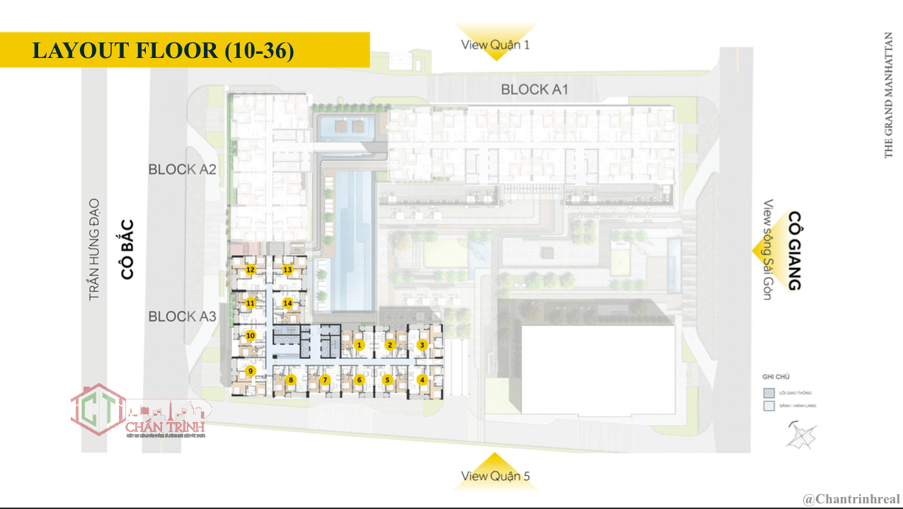 LAYOUT FLOOR (10-36) - THE GRAND MANHATTAN