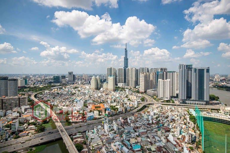 View chụp thực tế căn hộ vào ban ngày - Vinhomes Ba Son