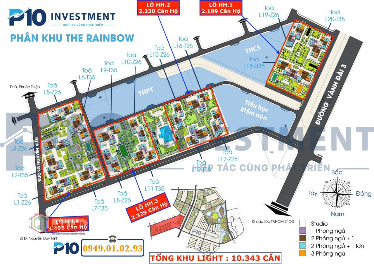 The Rainbow Vinhomes Grand Park sẽ là phân khu mở đầu tiên - Hình ảnh dự kiến