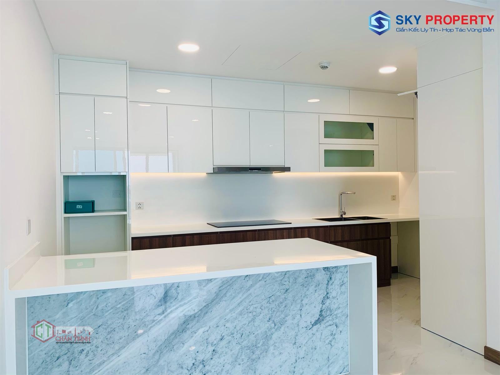 Khu vực bếp Sunwah Pearl - 3PN