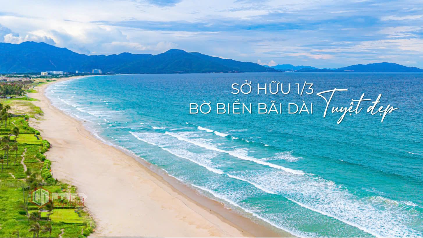 CaraWorldCam Ranh Nha Trang sở hữu 4,7 km mặt tiền biển – một trong những bờ biển dài và đẹp nhất tại Việt Nam