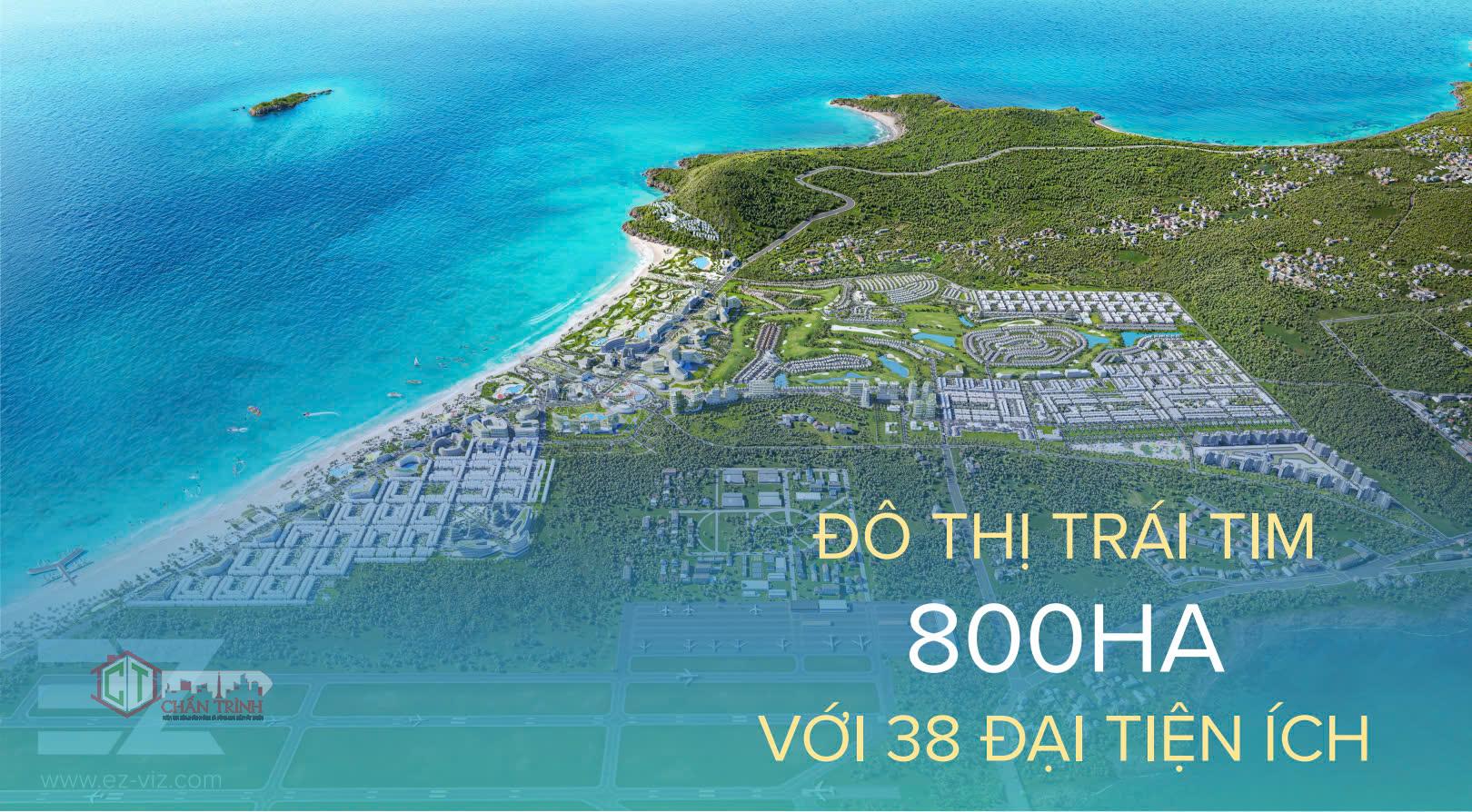 Tổng quan dự án Cara World Cam Ranh với bờ biển dài và hệ thống tiện ích cao cấp